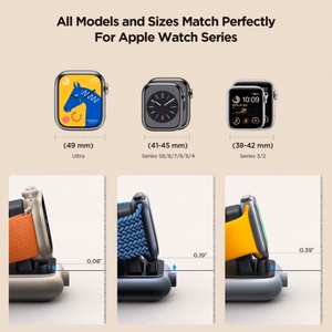 Joyroom JR-WQW03 Magneettinen laturi Apple Watch (musta)