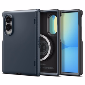 Spigen Slim Armor Pro MagSafe suojakuori Samsung Galaxy Z Fold8 -puhelimelle – tummanharmaa