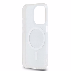 DKNY IML Mono Stripe MagSafe Suojakuori iPhone 15 Pro Max:lle - Beige
