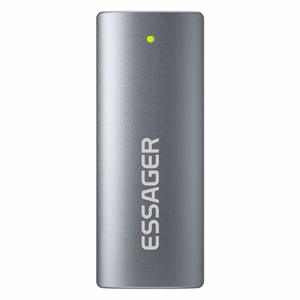 Adapter Essager "Zeus" Black (In: Type-C / Out: Magsafe3 )
