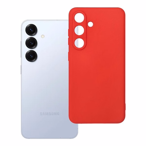 Pehmeä suojakuori Samsung S25 punainen