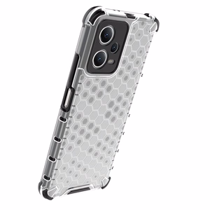 Honeycomb panssari hybridinen Suojakuori Xiaomi Redmi Note 12 5G / Poco X5 5G:lle musta