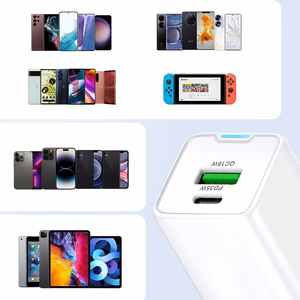 Wozinsky WWC-35W GaN USB-A + USB-C verkkolaturi - valkoinen