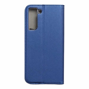 SMART CASE Book SAMSUNG S21 FE tummansininen