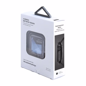 Uniq Valencia kotelo Apple Watch 4 / 5 / 6 / SE 40mm - harmaa - harmaa