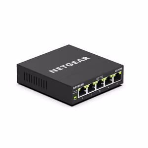Netgear GS305E – hallittu Gigabit Ethernet -verkkokytkin, musta