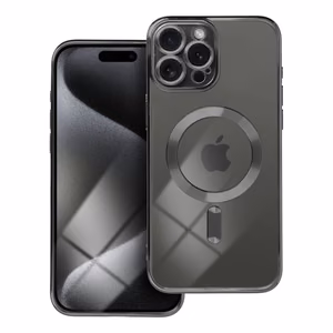 Suojakuori iPhone 15 PRO MAX:lle Electro Mag Cover yhteensopiva MagSafe-version kanssa musta