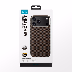 Benks Magneettinen Armor Tint Kevlar 1000D (0069) iPhone 17 Pro:lle kultainen
