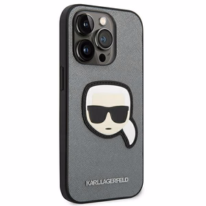 Karl Lagerfeld Saffiano Karl's Head Patch kotelo iPhone 14 Pro Max - hopea - hopea