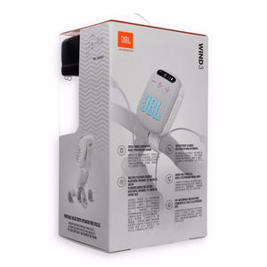 Langaton kaiutin JBL Wind 3 ohjaustangon pidikkeellä harmaa