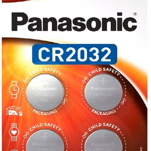 Litiumparistot PANASONIC 3V CR2032 (4kpl)