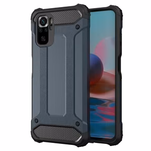 Hybrid Armor kestävä suojakuori Xiaomi Redmi Note 11T 5G / Redmi Note 11S 5G / Poco M4 Pro 5G sininen