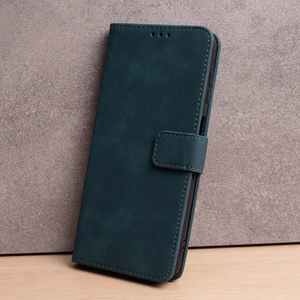 Smart Velvet case for Realme 16 Pro 5G dark green