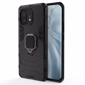 Puhelimen suojakuori Ring Armor Xiaomi Mi 11 musta