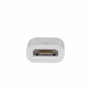 Charger adapter - Micro USB to Lightning - WHITE