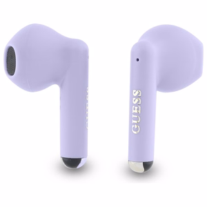 Guess Bluetooth kuulokkeet GUTWSJ14ESGU TWS + telakka-asema violetti/violetti Printed Classic Logo