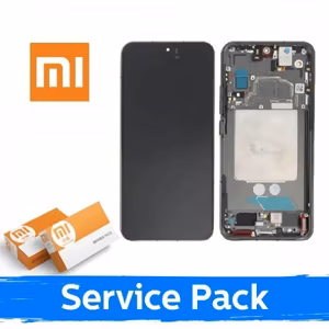 LCD-näyttö yhteensopiva Xiaomi 13 kehyksellä / Flora Green / (Service Pack)