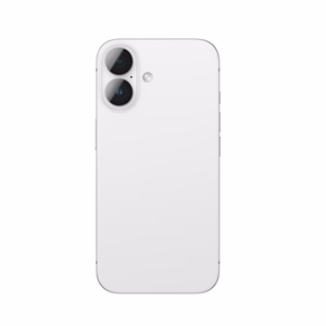 AmazingThing AR Aluminum 2 Lens Glass kameralinssikehyksellä iPhone 16 / 16 Plus:lle - musta
