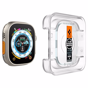 Spigen Glas.tR EZ Fit karkaistu lasi Apple Watch Ultra / Ultra 2 (49 mm) - 2 kpl.