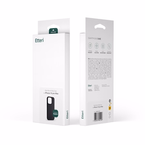 Etteri Silikoninen Mag Suojakuori iPhone 17 Pro / iPhone 18 Pro -puhelimelle musta