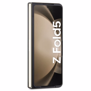 BMW Signature Logo Imprint Suojakuori Samsung Galaxy Z Fold 5:lle - musta