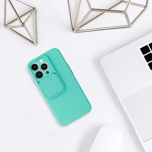 Camshield Soft Suojakuori iPhone 13 Pro:lle minttu
