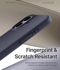 Mercury Pure Magsafe Silicon Case suojakuori Apple iPhone 17:lle tummansininen