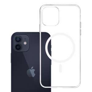 3mk Clear MagCase Apple iPhone 12/12 Prolle - läpinäkyvä
