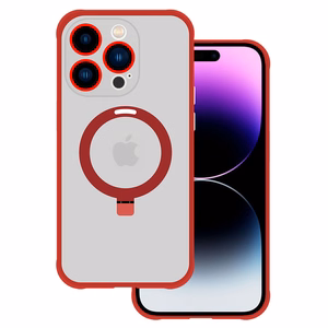 Tel Protect Magical Magsafe Stand Suojakuori iPhone 14 Pro:lle punainen