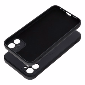 Silikoninen Suojakuori iPhone 11:lle Mag Cover MagSafe-yhteensopiva musta