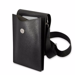 KARL LAGERFELD yleiskäyttöinen laukku mobiililaitteelle KLWBSARSGK (Embossed RSG) musta
