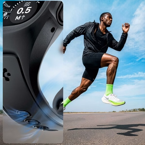 Spigen Liquid Air Pro -suojakuori rannekkeella ja 9H-panssarilasi Apple Watch Ultra 49 mm -mallille, mustat