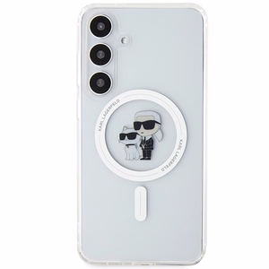 Karl Lagerfeld IML KC MagSafe Suojakuori Samsung Galaxy S24:lle - läpinäkyvä