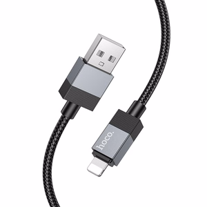 Hoco USB-A - Lightning -kaapeli 2,4A 1 m X110 - musta