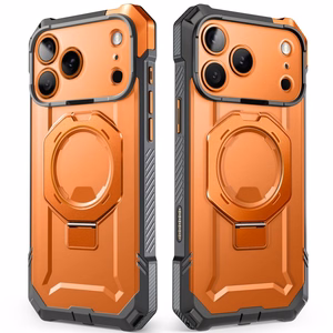 Supcase UB Grip Mag MagSafe -suojakuori iPhone 18 Pro / 17 Pro – oranssi