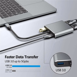 Reach USB-C -keskitin: PD + HDMI + VGA + USB 3.0