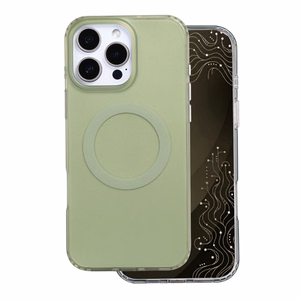 Tecto Shield Mistiq Mag suojakuori iPhone 16 Pro Max 6,9"-mallille, oliivinvihreä