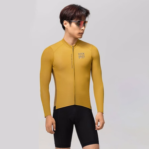 Rockbros 15120015023 ROAD TO SKY men's long sleeve cycling jersey S - yellow