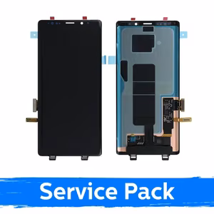 LCD Näyttö yhteensopiva Samsung N960 Note 9 Musta (Service Pack) (NF versio)