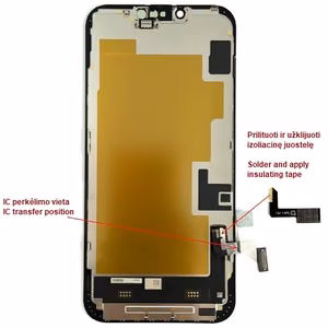 LTPO Soft OLED -näyttö iPhone 14 Plus -puhelimeen, 60 Hz