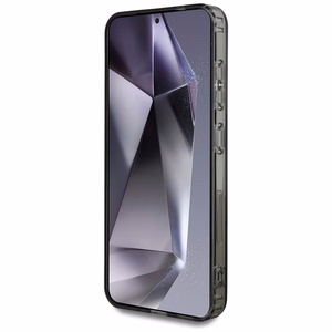 Karl Lagerfeld HC Magneettinen IML Metal Monogram KC Heads Suojakuori Samsung Galaxy S25 Musta
