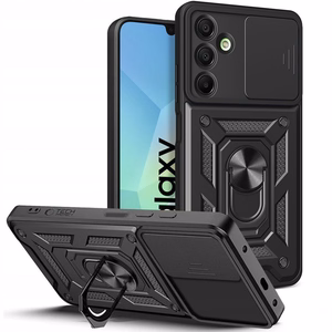 Tech-Protect CamShield Pro Suojakuori Samsung Galaxy A17 4G / 5G:lle - Musta