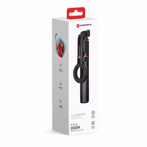 FORCELL F-GRIP MagSelfie S100M selfie stick with wireless remote control black