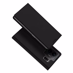 Dux Ducis Skin Pro Suojakuori Realme GT Neo 5 / Realme GT3:lle läppäkansi kortti Lompakko jalusta musta