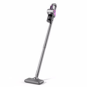 4-in-1 Vertical Handheld Vacuum Cleaner with Dust Mite Removal Brush - Gray