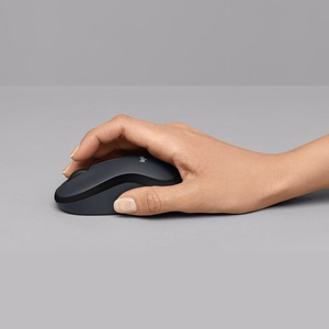 LOGITECH M220 Silent Black langaton optinen hiiri, 2.4GHz