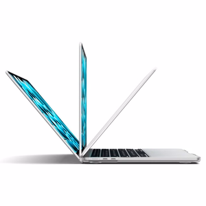 Spigen AirSkin suojakuori MacBook Air 13" 2023 / 2024 / 2025 / 2026 -mallille – läpinäkyvä