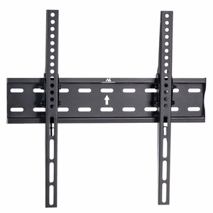 MACLEAN BRACKETS MC-862 alkuperäinen erittäin tukeva säädettävä helposti asennettava TV-kiinnike 26-55" 40 kg yleiskäyttöinen musta max VESA 400x400