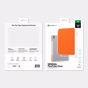 AmazingThing Minimal -suojakuori iPad Pro M5 11" -mallille, oranssi