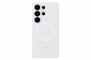 Samsung Silicone Magnet Suojakuori Samsung Galaxy S26 Ultralle, MagSafe-yhteensopiva - valkoinen